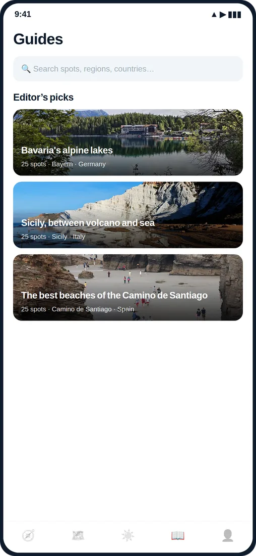 Curated guides