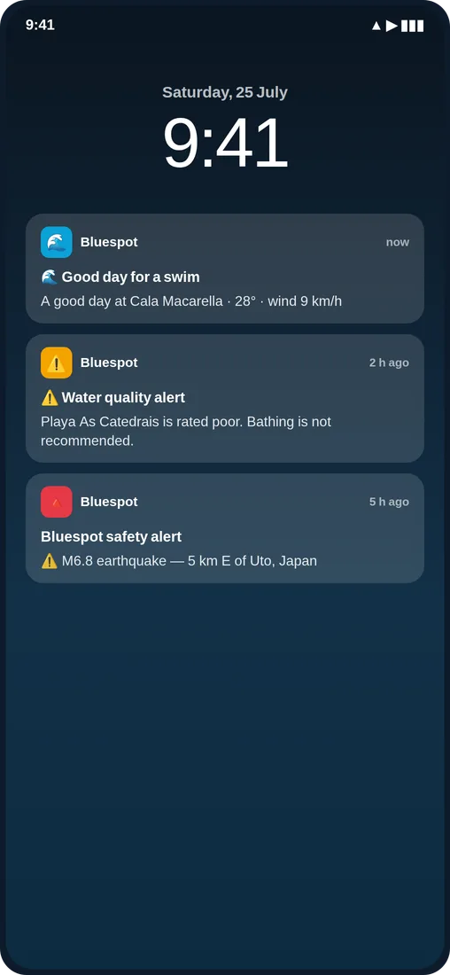 Safety alerts